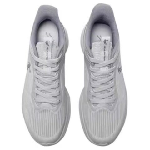 QIAODAN Textile, Synthetic Leather Cushioning Abrasion Resistant Breathable Low top Casual Running Shoes Men’s Gray