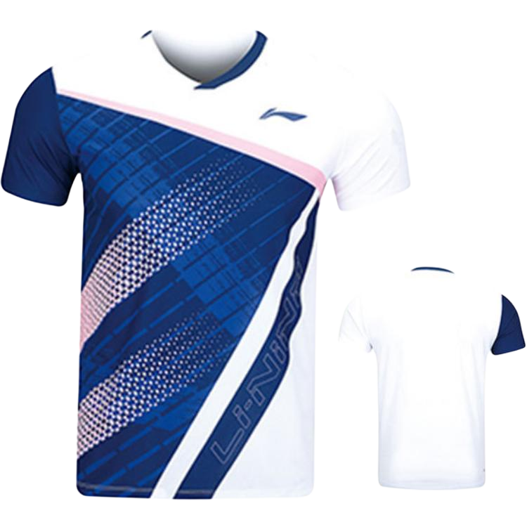 Li Ning Badminton Jerseys Unisex V Neck Moderate