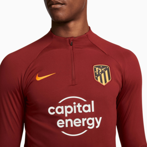 Nike Dri FIT Strike Drill Soccer Jersey Atletico Madrid Club Men’s Red