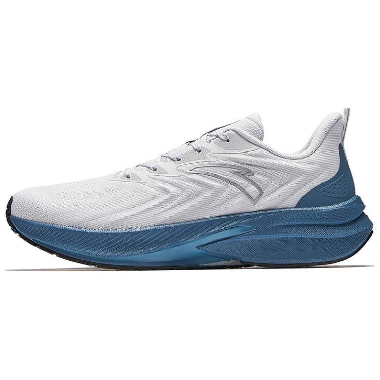 CHAOJIANTA Cushioning Slip Resistant Rebound Low top Training Running Shoes Men’s Gray Blue