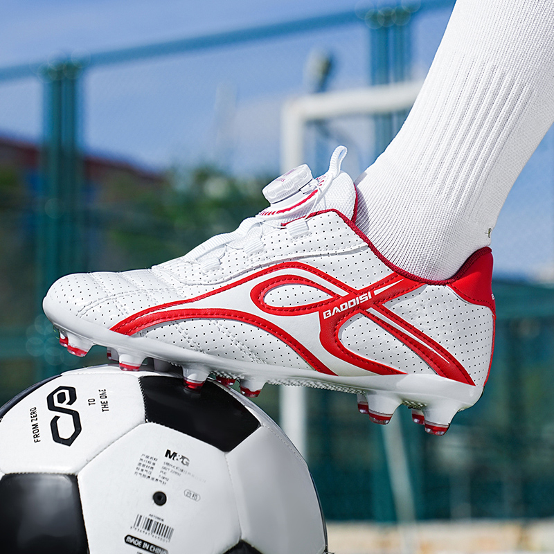 BIANSULONG Artificial Turf Cushioning Slip Resistant Lightweight Soccer Shoes Unisex