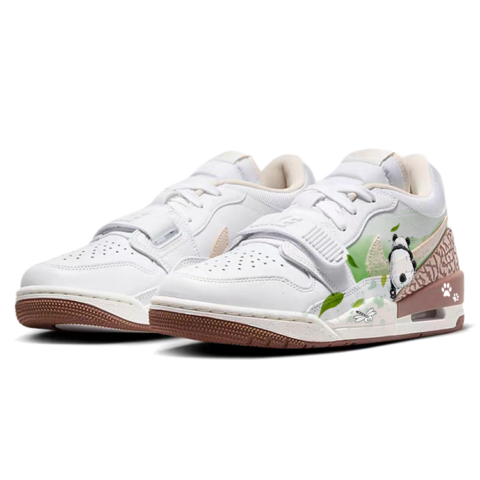 Jordan Legacy 312 Vintage Basketball Shoes Women’s Low Top Pink/White