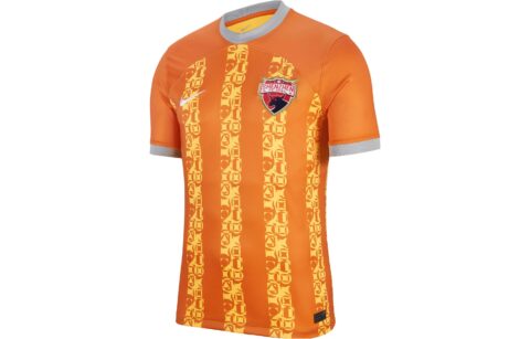 Nike Soccer Jerseys Men’s Alpha Orange Moderate Straight Fit