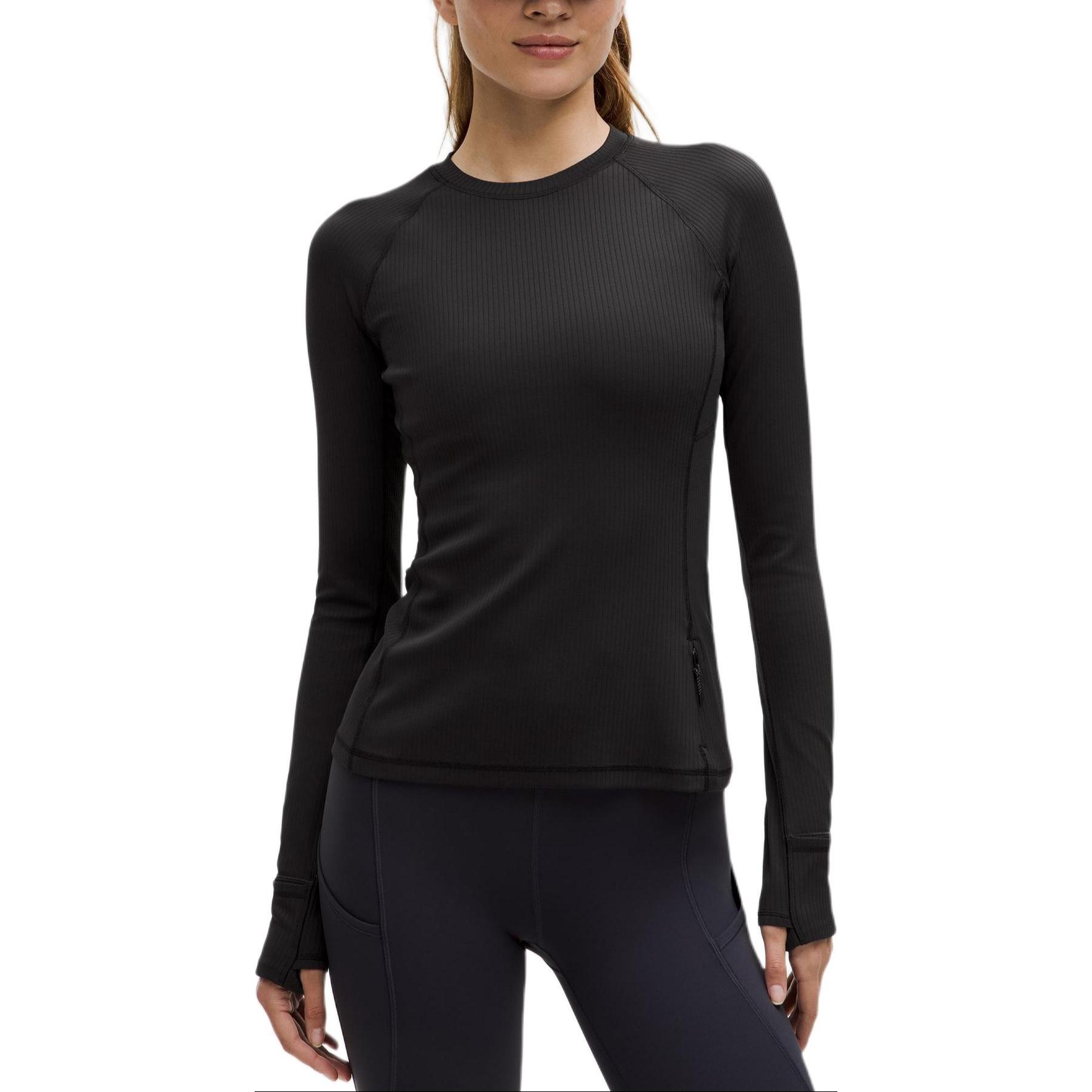 Lululemon It's RuluRibbed T Shirt Women's Black