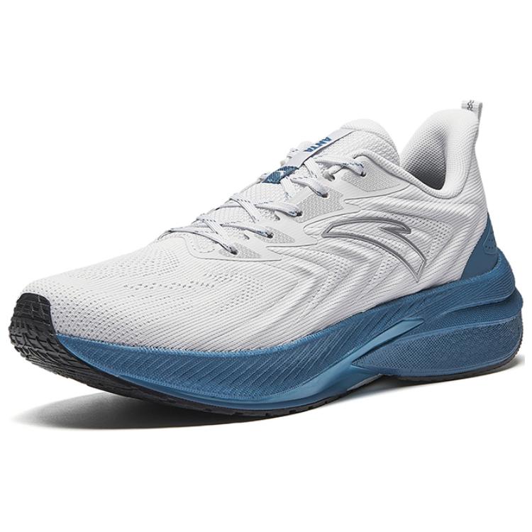 CHAOJIANTA Cushioning Slip Resistant Rebound Low top Training Running Shoes Men’s Gray Blue