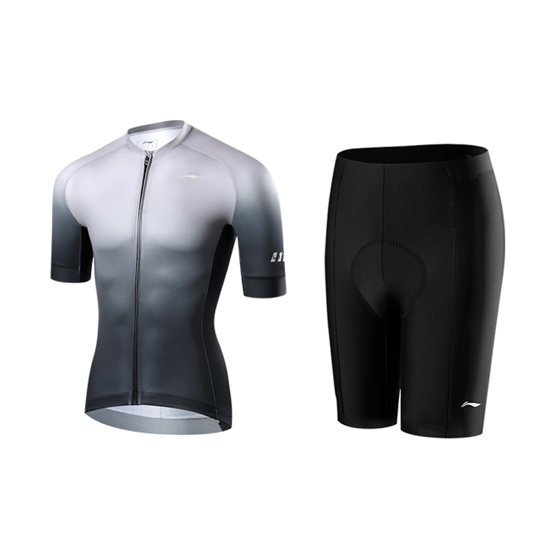 Li Ning Cycling Suits Men’s Crew Neck Moderate
