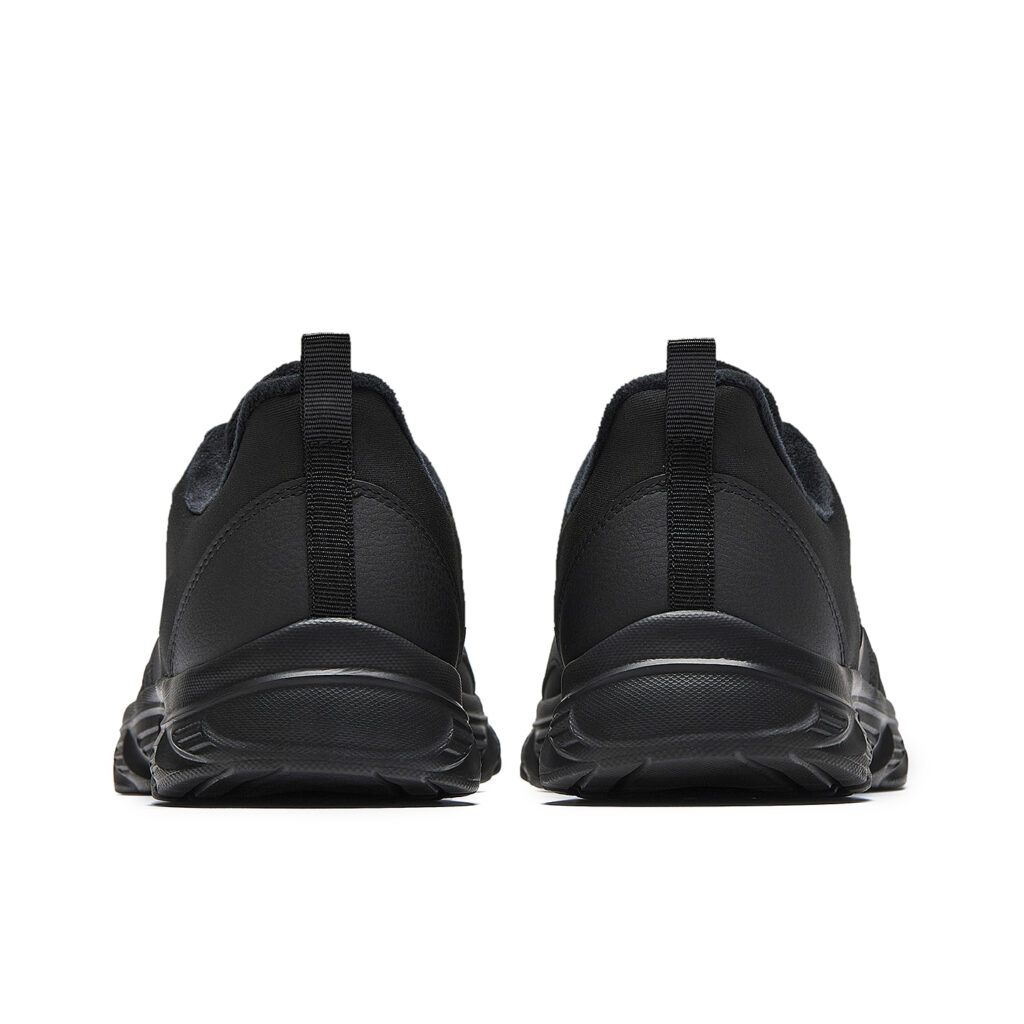 Anta Basic Running, Leather Upper, Fleece Lined, Lightweight, Soft Sole, Cushioning, Versatile Casual Running Shoes