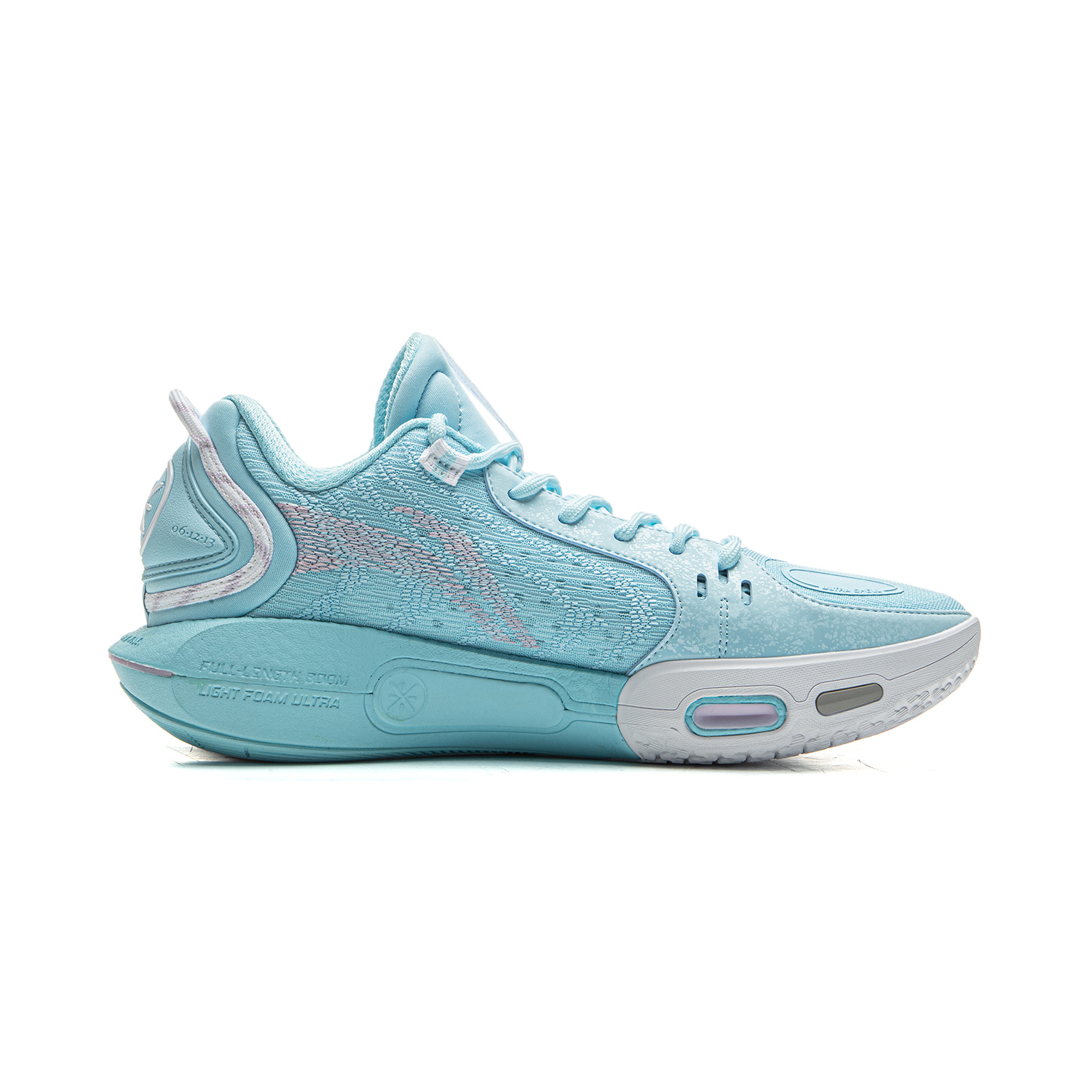 Li Ning Cushioning Slip Resistant Abrasion Resistant Breathable Rebound Grip Low top Basketball Shoes Men’s