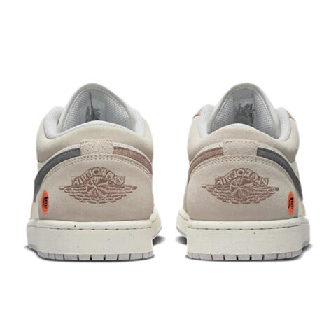Jordan Air Jordan 1 Vintage Basketball Shoes Unisex Low Top Brown/White