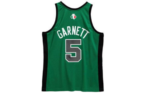 Mitchell & Ness Kevin Garnett Boston Celtics 2007 08 Italy Game Swingman Jersey