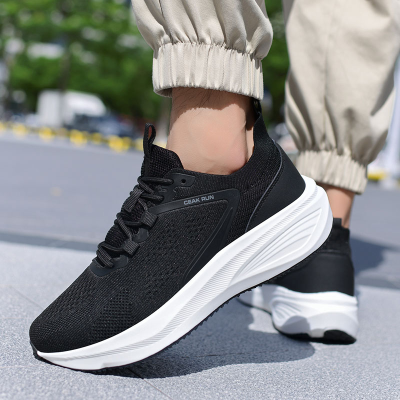 HEIWEILU Cushioning Abrasion Resistant Breathable Cushioning Abrasion Resistant Breathable Low top Casual Running Shoes