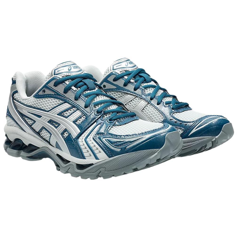 ASICS Gel Kayano 14 Cushioning Casual Running Shoes Unisex Gray Blue