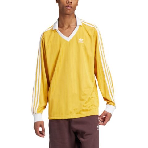 Adidas Originals ADICOLOR PIQUÉ FOOTBALL TOP Soccer Jersey Men’s Gold