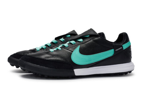 Nike Premier 3 Slip Resistant, Abrasion Resistant, Breathable Soccer Shoes Men’s Black And White Tiffany