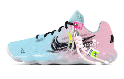 Nike Hyperdunk 2017 Starlight Fantasy Cushioning Coverage Support Low top Basketball Shoes Men’s