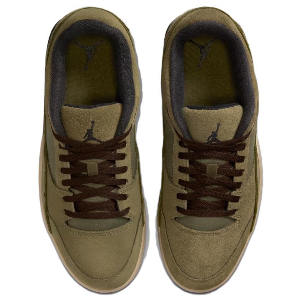 Jordan FLIGHT COURT Vintage Basketball Shoes Men’s Olive Green