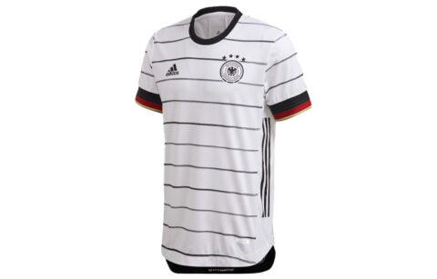 Adidas Soccer Jerseys Men's White Moderate Straight Fit