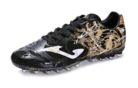 Joma MG Multi Ground Slip Resistant Abrasion Resistant Slip Resistant Abrasion Resistant Soccer Shoes Men’s Black