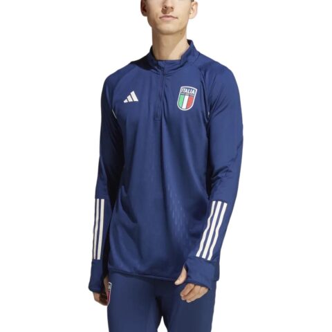 Adidas ITALIEN TIRO 23 PRO OBERTEIL Soccer Jersey Team Italy Men’s Dark Blue