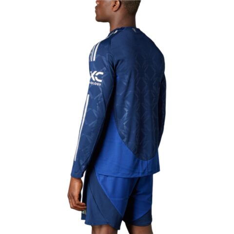 Adidas Free Shipping With AdiClub Manchester United 24/25 Long Sleeve Away Authentic Jersey