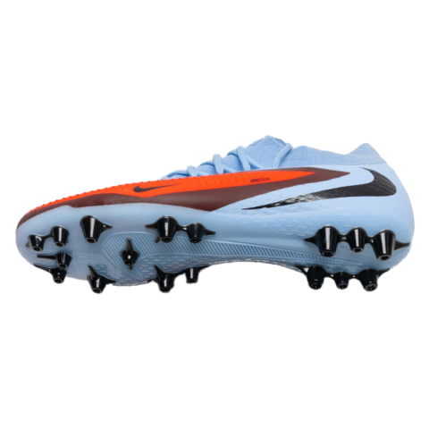 Nike Phantom 6 Synthetic Leather Cushioning Slip Resistant Coverage Soccer Shoes Men’s Red Blue
