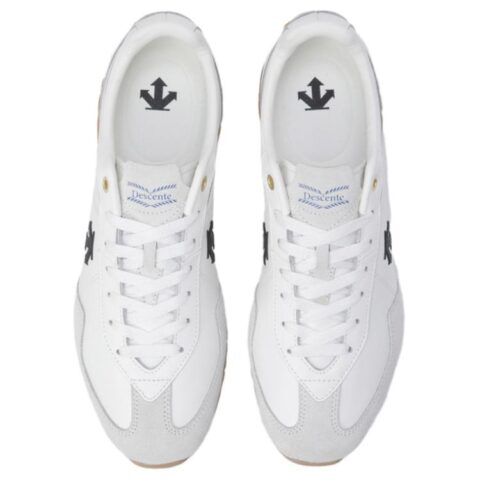 DESCENTE Kinetic Run Low top Casual Running Shoes Unisex White