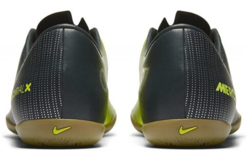 Nike IC/in Leather Cushioning Slip Resistant Abrasion Resistant Soccer Shoes Men’s Black Green