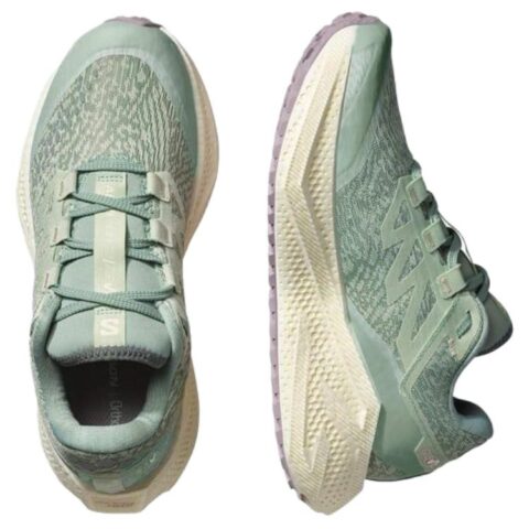 SALOMON AERO GLIDE 3 Slip Resistant Abrasion Resistant Low top Running Shoes Women’s Green