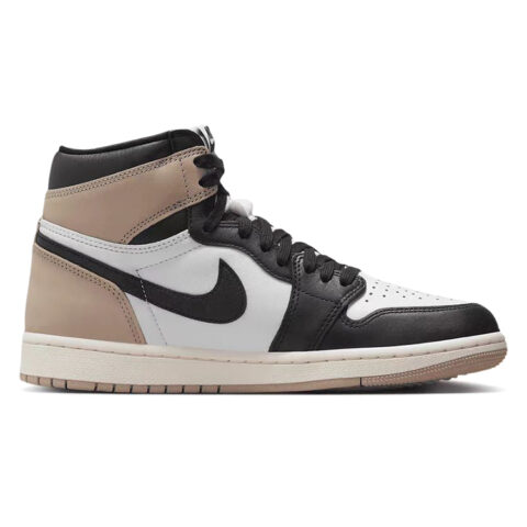 Jordan Air Jordan 1 Vintage Basketball Shoes Women’s High Top Brown/Black