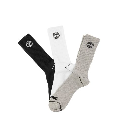 Timberland Knee High Socks Unisex 3 Pack Multicolor