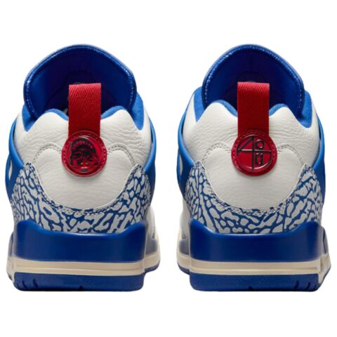 Jordan Spizike Low top Vintage Basketball Shoes Unisex White Blue