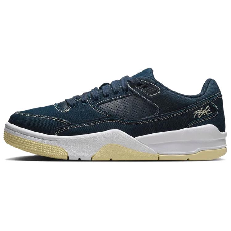 Jordan FLIGHT COURT Low top Vintage Basketball Shoes Women’s Blue White