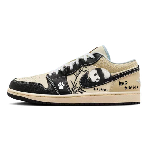 Jordan Air Jordan 1 Black White, Mommy Love Abrasion Resistant Slip Resistant Low top Vintage Basketball Shoes Men’s