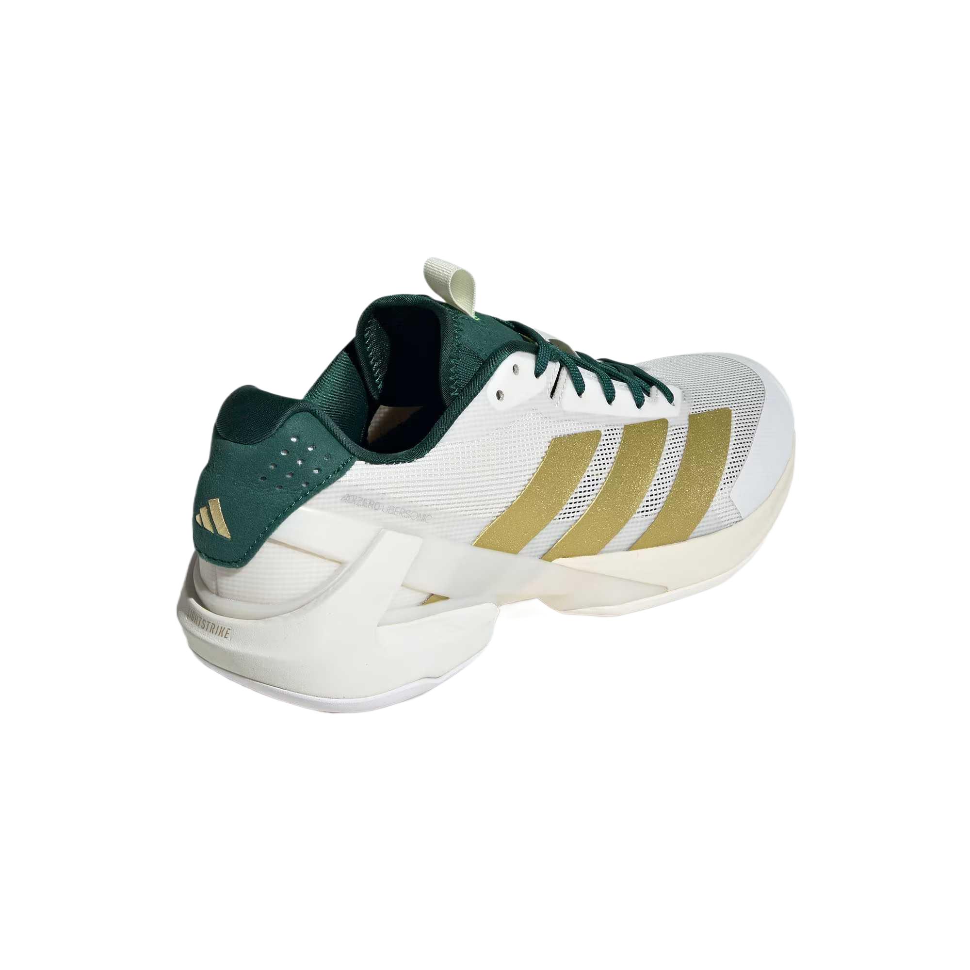 Adidas Adizero Ubersonic 5 Slip Resistant, Abrasion Resistant, Breathable Low top Tennis Shoes Men’s Bright White