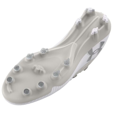 Under Armour MAGNETICO ELITE 4 FG Firm Ground Abrasion Resistant Soccer Shoes Men’s White