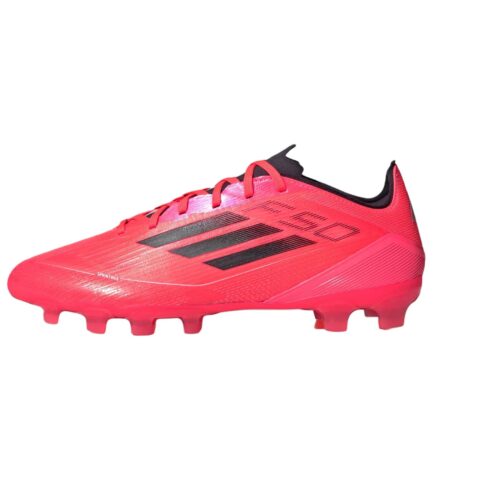 Adidas F50 PRO Slip Resistant Abrasion Resistant Soccer Shoes Men's Red
