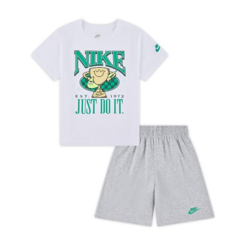 Nike Casual Sportswear Light Smoke Gray Children Aged 3 7 Years Old