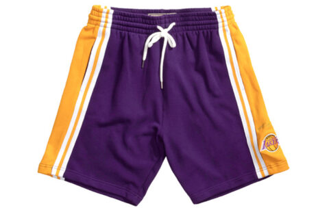 Mitchell Ness Basketball Shorts Men’s Purple