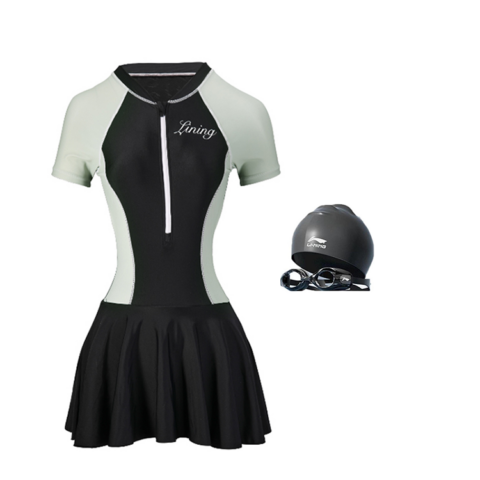 Li Ning Swimming Sets Elastane, Polyamide Swimming Pool Women's Black