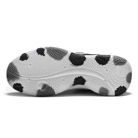 Warrior Slip Resistant, Abrasion Resistant, Height Increasing Low top Basketball Shoes Men’s White Black Gray