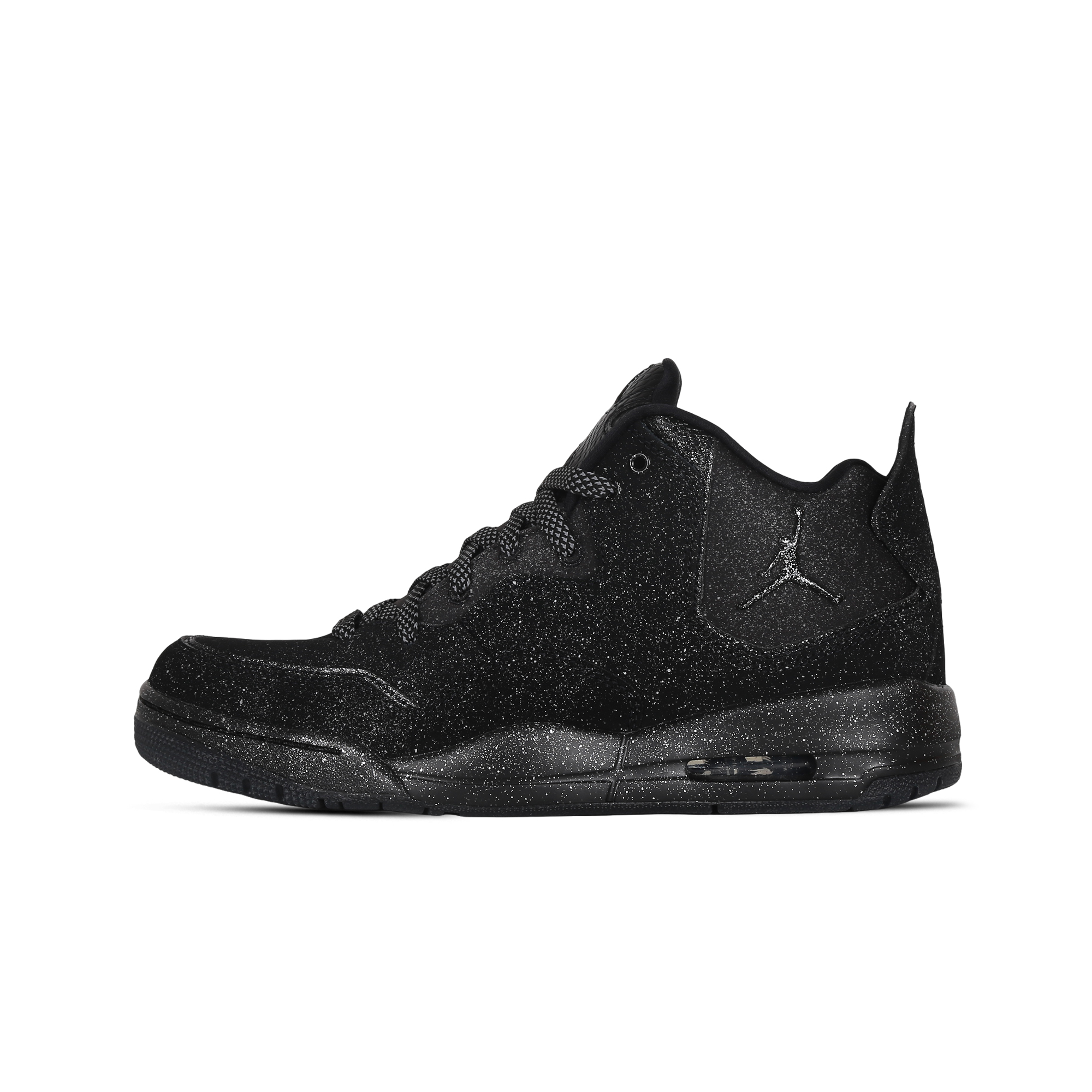 Jordan Courtside 23 Vintage Basketball Shoes Unisex Mid Top Black/Silver