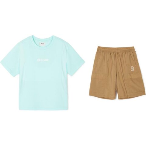 MLB KIDS Casual Sportswear Dark Beige Kids'