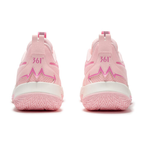 361° Slip Resistant Abrasion Resistant Low top Basketball Shoes Men’s Bubble Gum Pink