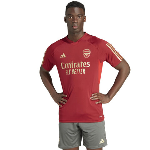 Adidas Arsenal Soccer Jerseys Men’s Red Moderate Straight Fit