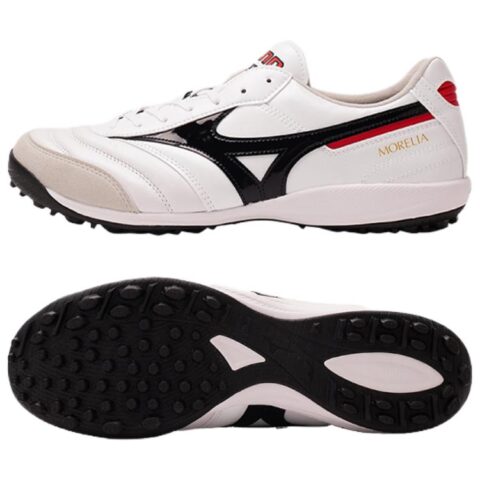 Mizuno MORELIA SALA TF Turf Artificial Turf Soccer Shoes Men’s White