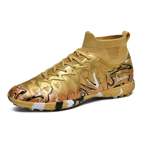 Binary Soccer Shoes Unisex High Top Black