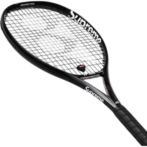 Supreme x YONEX 305g Racket Weight 100 Square Inches Head Size Black Unisex Tennis Rackets