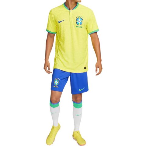 Nike Brazil 2022/23 Stadium Home Adv Dri FIT Soccer Jersey
