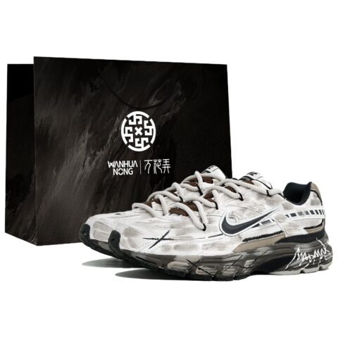 Nike Initiator Slip Resistant Abrasion Resistant Low top Running Shoes Men’s Gray Brown