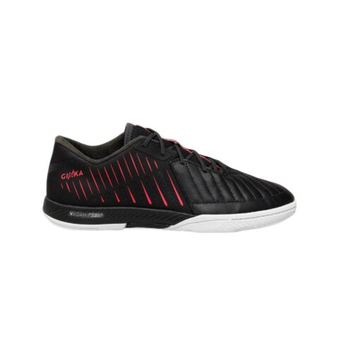 DECATHLON Ginka Pro Cushioning Soccer Shoes Men’s Carbon Gray Fluorescent Coral Powder
